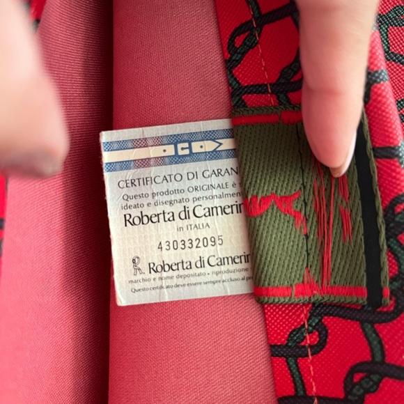 Roberta di Camerino tote bag with pouch - Picture 10 of 14